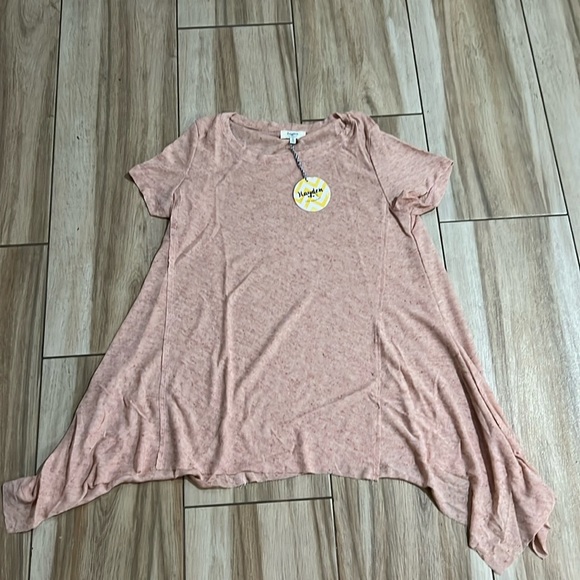 Hayden Tops - NWT Hayden Los Angeles Blush Tunic
